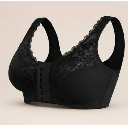 Black comfort bra