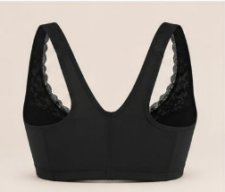 Black comfort bra