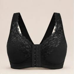 Black comfort bra