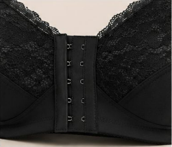 Black comfort bra